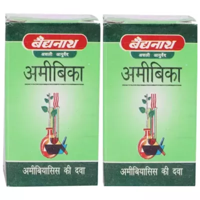 Baidyanath Amoebica Tablet (25tab, Pack of 2)