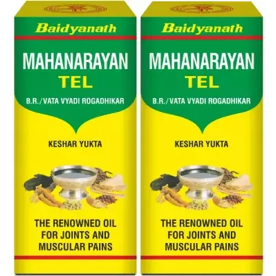 Baidyanath Ayurved Mahanarayan Tel (100ml, Pack of 2)
