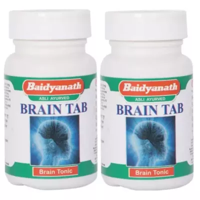 Baidyanath Brain Tab (50tab, Pack of 2)
