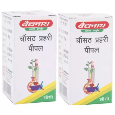 Baidyanath Chousath Prahari Pipal (10g, Pack of 2)