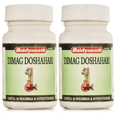 Baidyanath Dimag Doshari Tablet (50tab, Pack of 2)