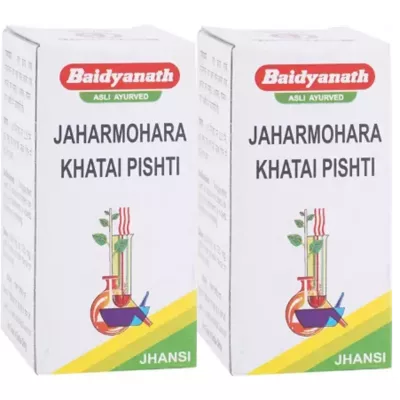 Baidyanath Jaharmohara Khatai Pishti (10g, Pack of 2)