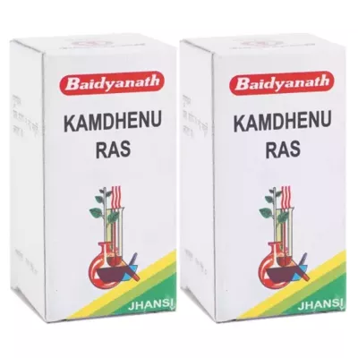 Baidyanath Kamdhenu Ras (10g, Pack of 2)