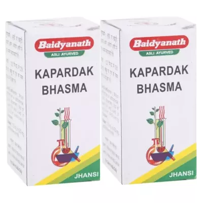 Baidyanath Kapardak Bhasma (10g, Pack of 2)