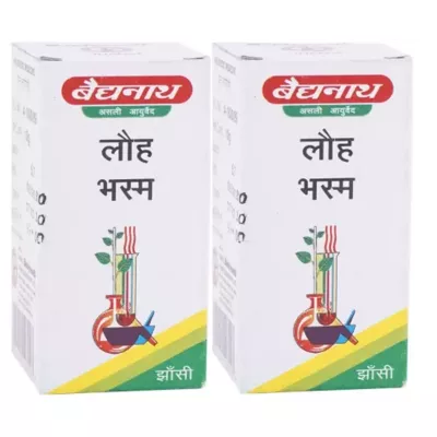 Baidyanath Lauh Bhasma (10g, Pack of 2)