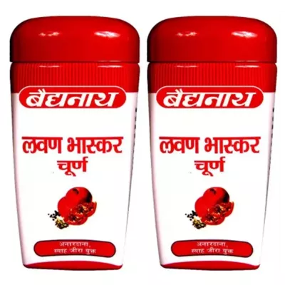 Baidyanath Lavan Bhaskar Churna (60g, Pack of 2)