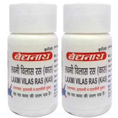 Baidyanath Laxmivilas Ras (Kash) (40tab, Pack of 2)