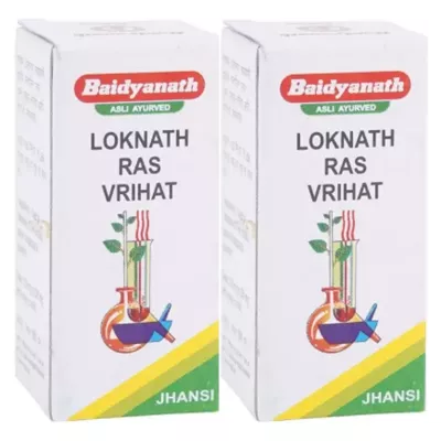 Baidyanath Loknath Ras (Vrihat) (5g, Pack of 2)