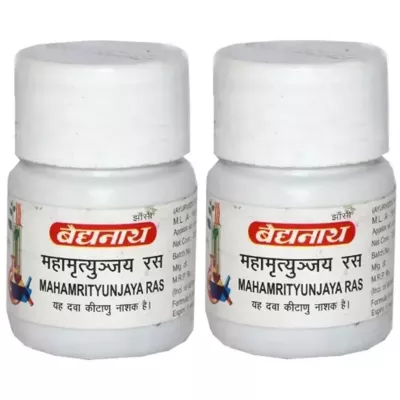 Baidyanath Mahamrityunjaya Ras (2.5g, Pack of 2)