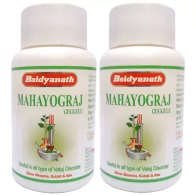 Baidyanath Mahayograj Guggulu (40tab, Pack of 2)