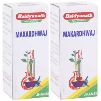 Baidyanath Makardhwaj (2.5g, Pack of 2)