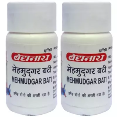 Baidyanath Mehmudgar Vati (40tab, Pack of 2)