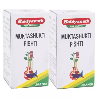 Baidyanath Muktashukti Pishti (10g, Pack of 2)
