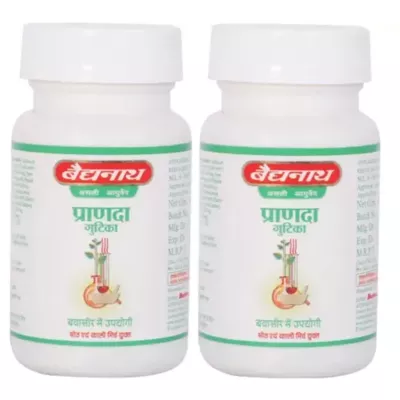 Baidyanath Pranda Gutika (40tab, Pack of 2)