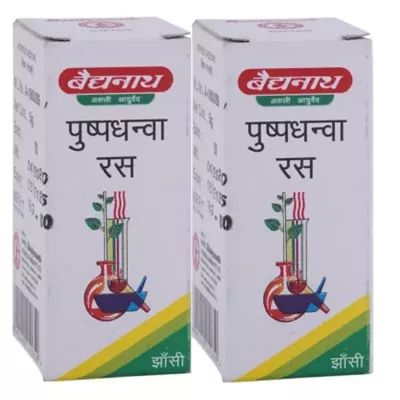 Baidyanath Puspadhanwa Ras (5g, Pack of 2)