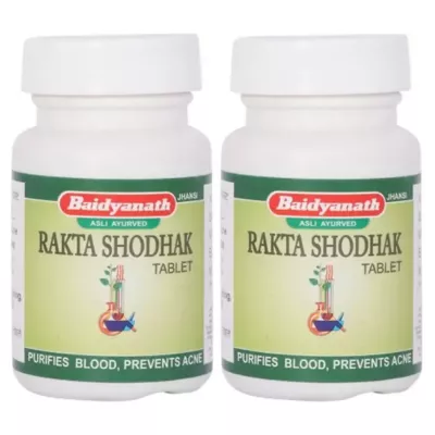 Baidyanath Rakta Shodhak Tablets (50tab, Pack of 2)
