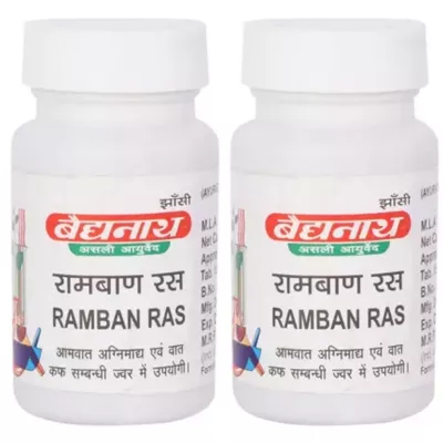 Baidyanath Ramban Ras (80tab, Pack of 2)