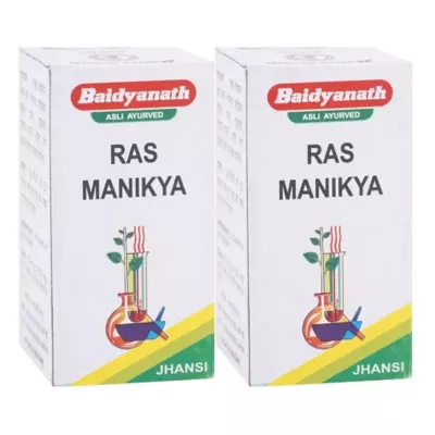 Baidyanath Ras Manikya Ras (10g, Pack of 2)