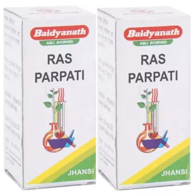 Baidyanath Ras Parpati (5g, Pack of 2)
