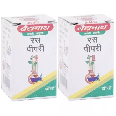 Baidyanath Ras Pipari Ras (2.5g, Pack of 2)