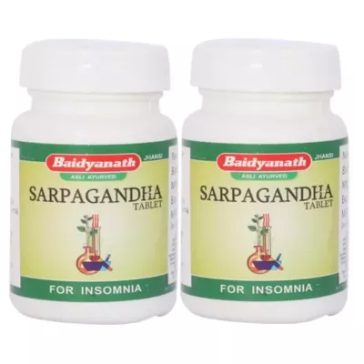 Baidyanath Sarpagandha Tablet (50tab, Pack of 2)