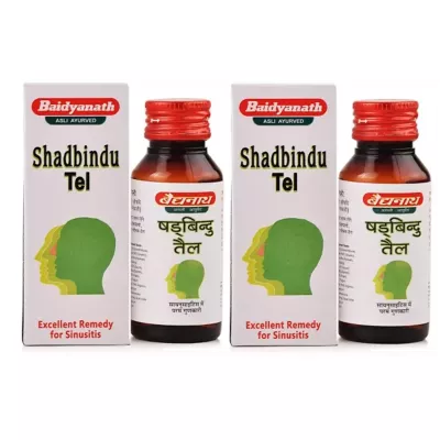 Baidyanath Shadbindu Tail (25ml, Pack of 2)