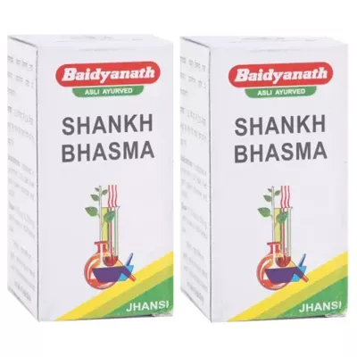 Baidyanath Shankh Bhasma (10g, Pack of 2)