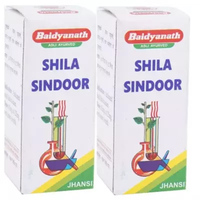 Baidyanath Shila Sindoor (2.5g, Pack of 2)