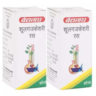 Baidyanath Shoolgajkesari Ras (5g, Pack of 2)