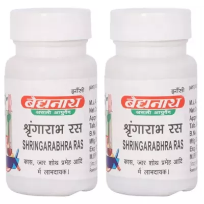 Baidyanath Shringarabhra Ras (40tab, Pack of 2)