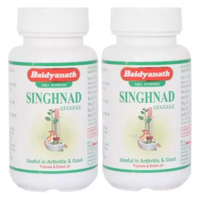 Baidyanath Singhnad Guggulu (80tab, Pack of 2)