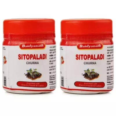 Baidyanath Sitopaladi Churna (60g, Pack of 2)