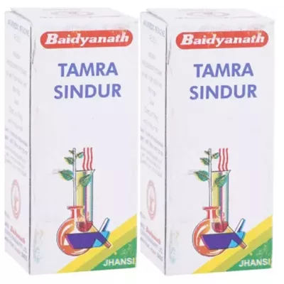 Baidyanath Tamra Sindoor (2.5g, Pack of 2)