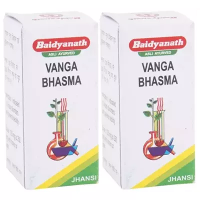 Baidyanath Vanga Bhasma (10g, Pack of 2)