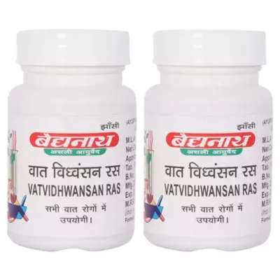 Baidyanath Vatvidhwansan Ras (80tab, Pack of 2)