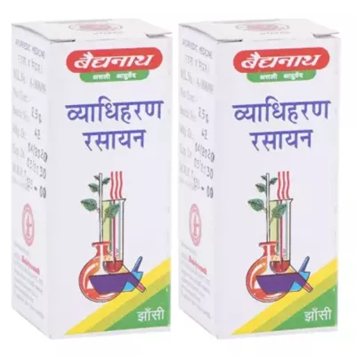 Baidyanath Vyadhiharan Rasayan (2.5g, Pack of 2)
