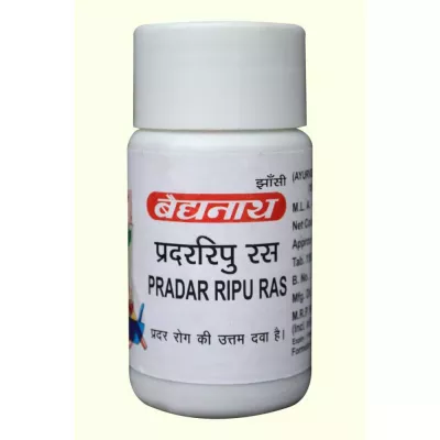 Baidyanath Pradarripu Ras (80tab)