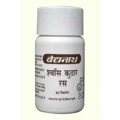 Baidyanath Shwas Kuthar Ras (40tab)