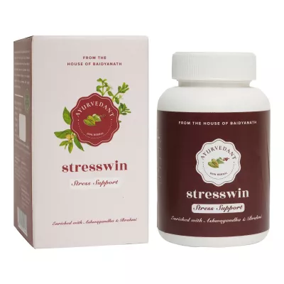 Baidyanath Ayurvedant Stresswin Capsule (60caps)