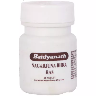Baidyanath Nagarjunabhra Ras (20tab)