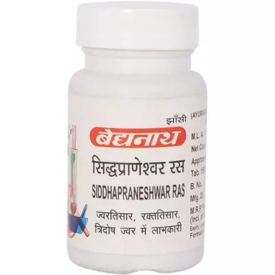 Baidyanath Siddha Praneshwar Ras (80tab)