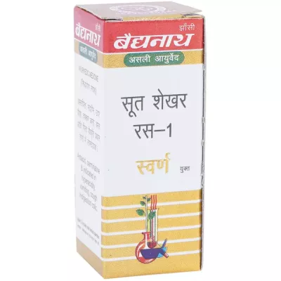 Baidyanath Sootshekhar Ras No 1 (Swarna Yukta) (10tab)