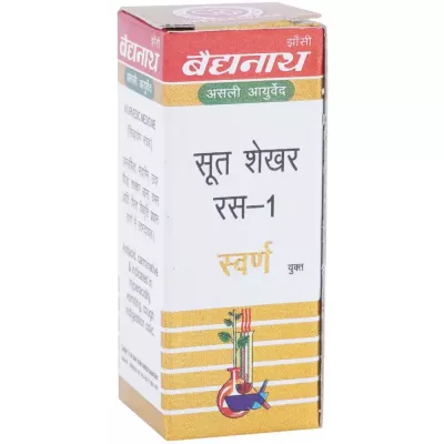 Baidyanath Sootshekhar Ras No 1 (Swarna Yukta) (25tab)