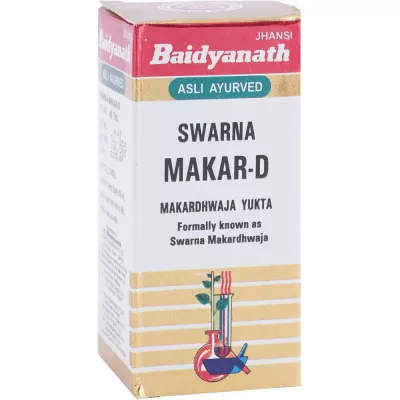 Baidyanath Swarna Makar - D (Swarna Kesar Yukta) (40tab)