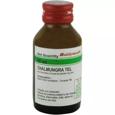 Baidyanath Tuvarak Tail (Chalmogra Oil) (50ml)