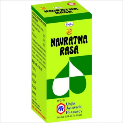 Unjha Navratna Ras (Gold Coated) (20tab)
