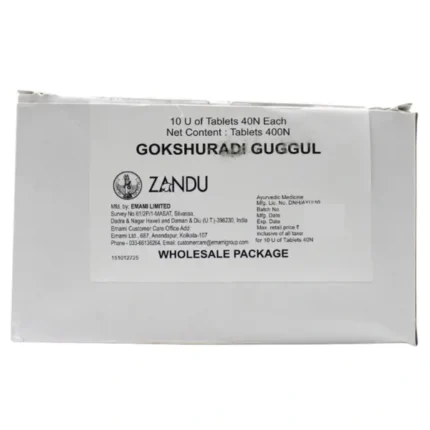 Zandu Gokshuradi Guggulu Guti (40Tab)