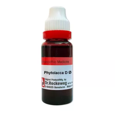Dr Reckeweg Phytolacca Decandra 1X (Q) (20ml)