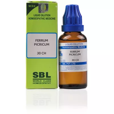 SBL Ferrum Picricum 30 CH (30ml)