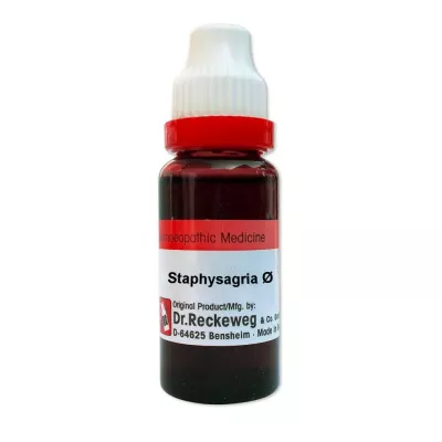 Dr Reckeweg Staphysagria 1X (Q) (20ml)